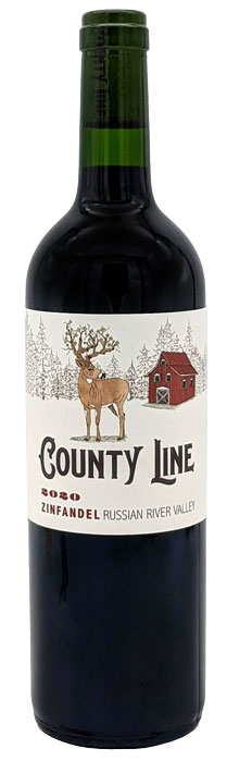 2020 County Line Zinfandel Russian River Valley (large img)